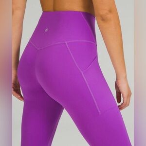 Lululemon Align High-Rise Pant with Pockets - Moonlit Magenta